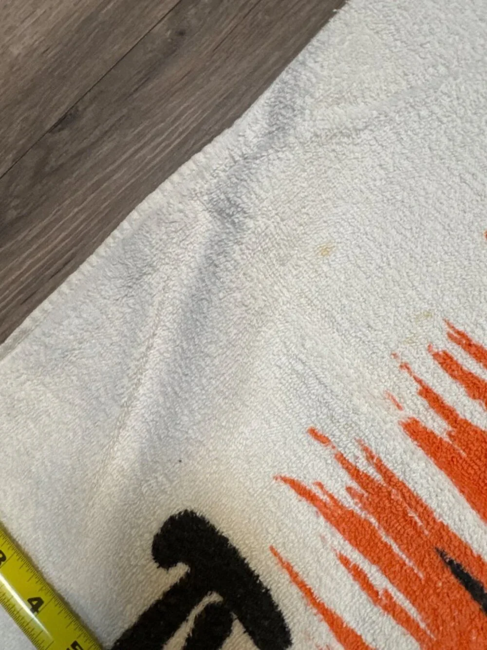 VTG 60/70's Cannon Miami Florida Beach Towel Fringe & The Long Summer Print 58